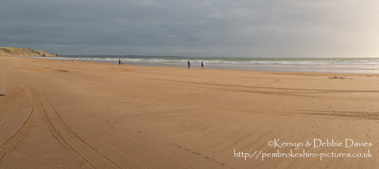 Newgale on a summer evening